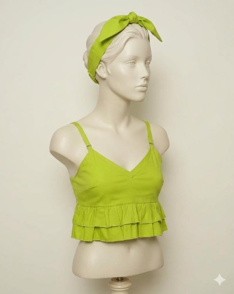 Crop top limón